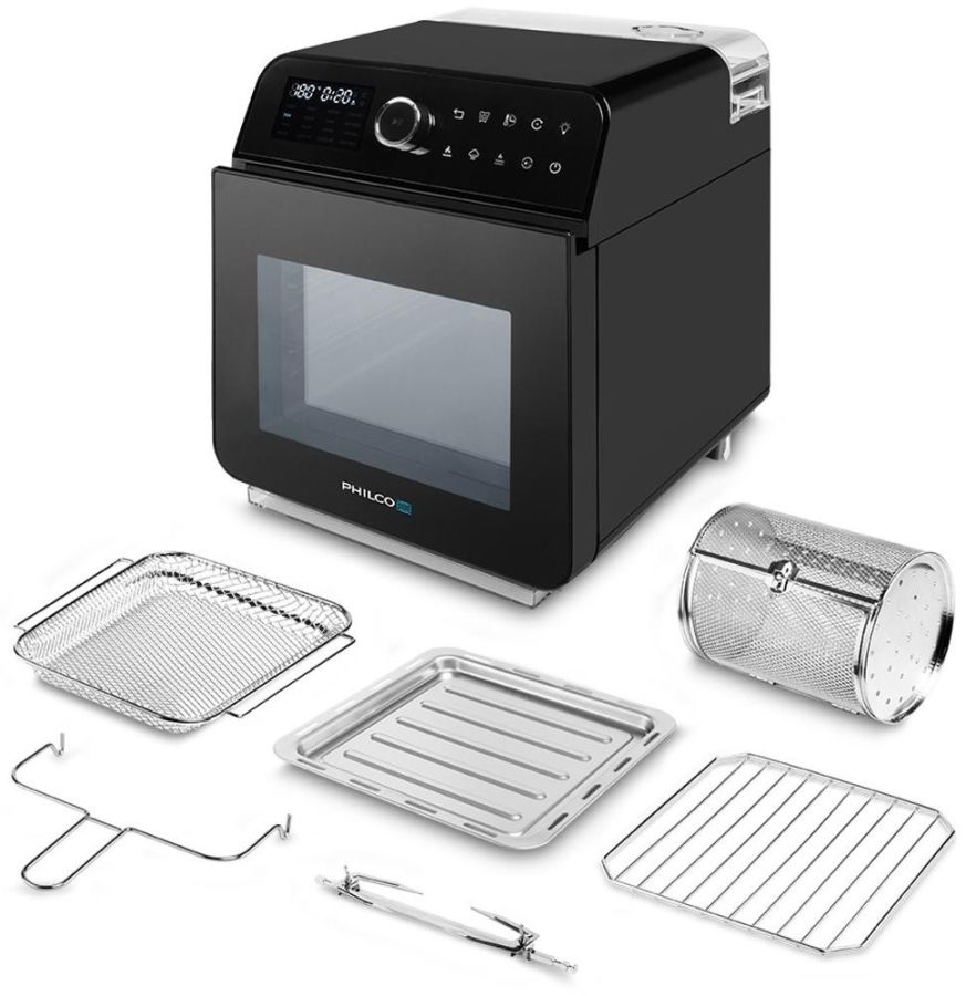 PHILCO Horkovzdušná fritéza 15 l, 1&nbsp;550 W – černá