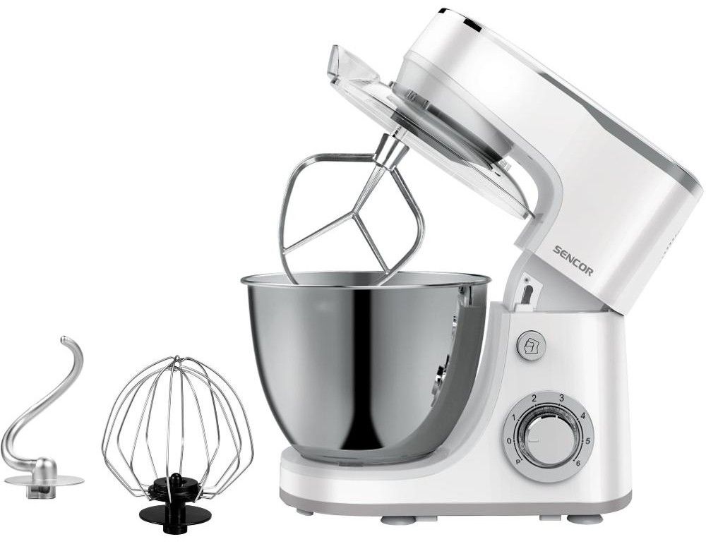 SENCOR Kuchyňský robot 1 300 W, 5,5 l – bílá