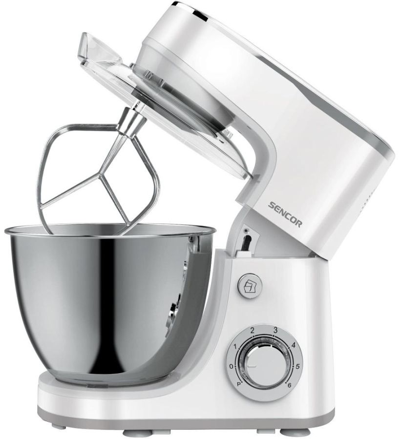 SENCOR Kuchyňský robot 1 300 W, 5,5 l – bílá