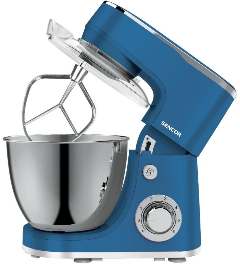 SENCOR Kuchyňský robot 1&nbsp;300 W, 5,5 l – modrá