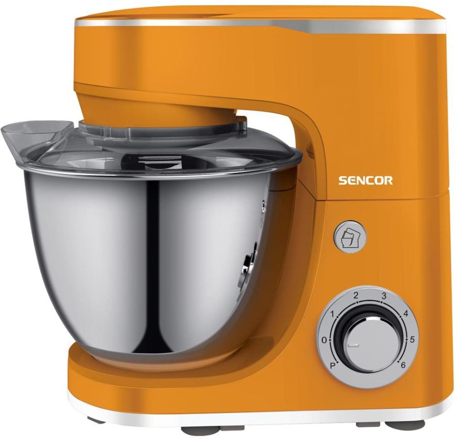 SENCOR Kuchyňský robot 1 300 W, 5,5 l – oranžová