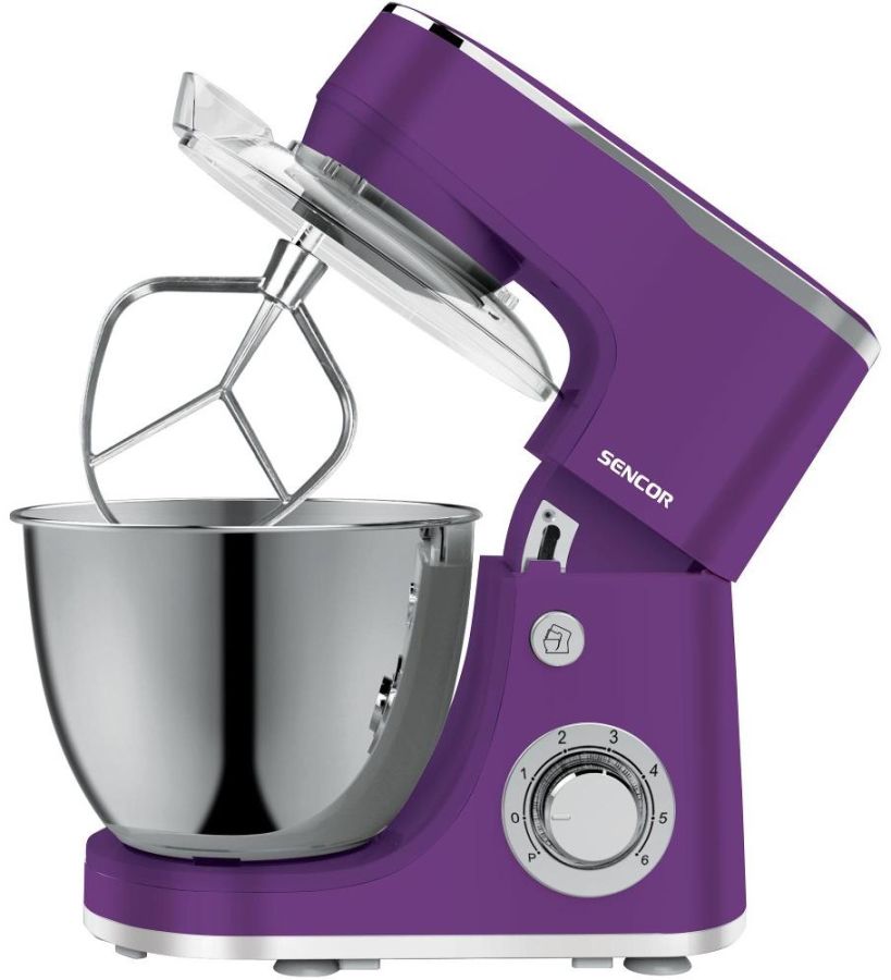 SENCOR Kuchyňský robot 1&nbsp;300 W, 5,5 l – fialová