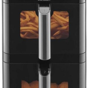 SENCOR Horkovzdušná fritéza 11,6 l, 3&nbsp;000 W – černá