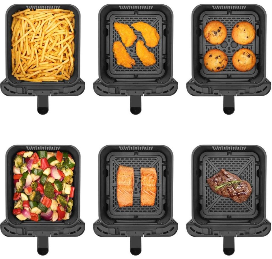 SENCOR Horkovzdušná fritéza 11,6 l, 3 000 W – černá