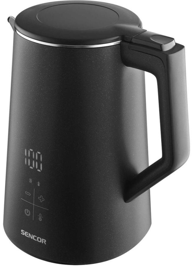 SENCOR Rychlovarná konvice 1,7 l, 2 200 W – černá