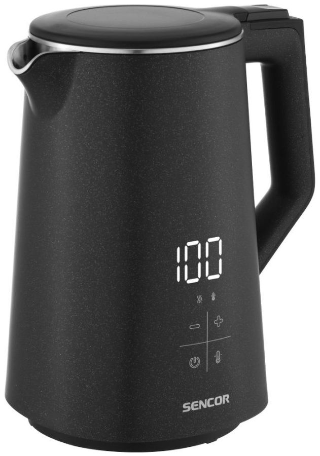 SENCOR Rychlovarná konvice 1,7 l, 2 200 W – černá
