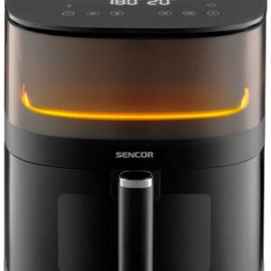 SENCOR Horkovzdušná fritéza 5 l, 1&nbsp;500 W – černá