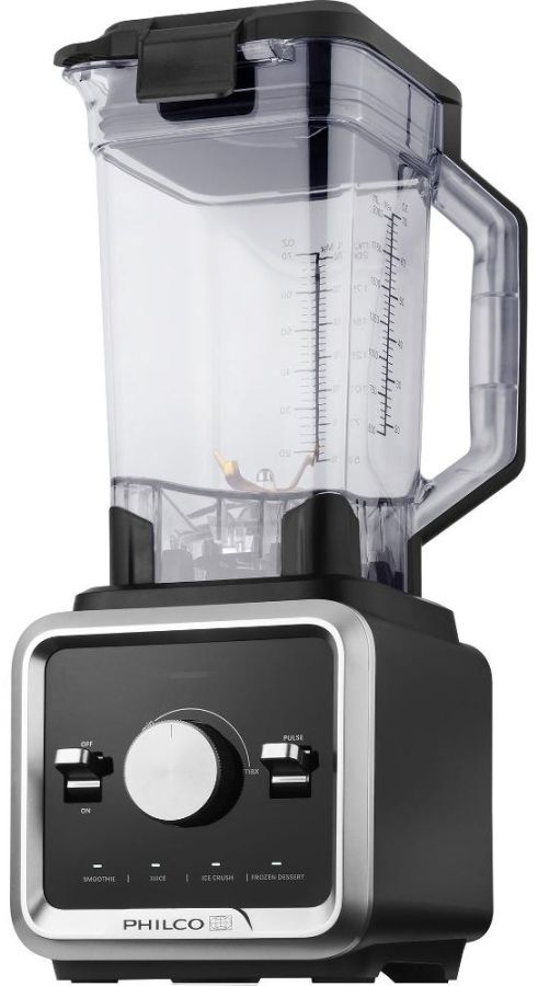 PHILCO Smoothie mixér 2&nbsp;000 W, 2 l – černá/stříbrná