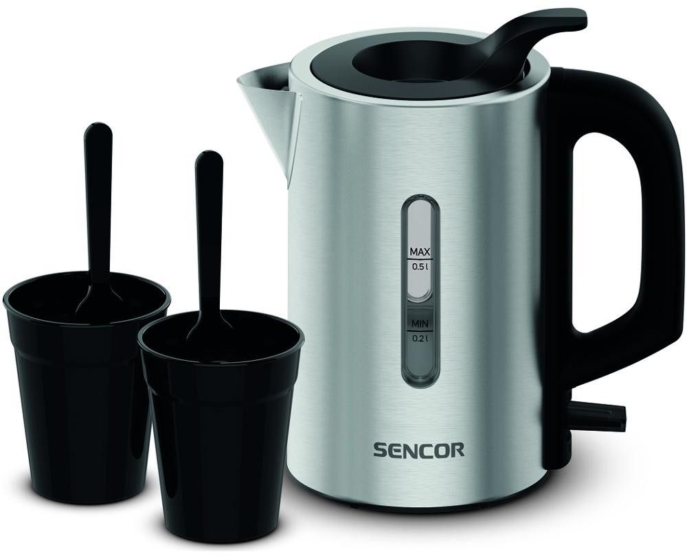 SENCOR Rychlovarná konvice 500 ml, 1&nbsp;100 W – nerez