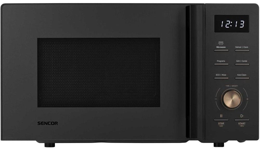 SENCOR Mikrovlnná trouba s grilem 20 l, 700 W – černá