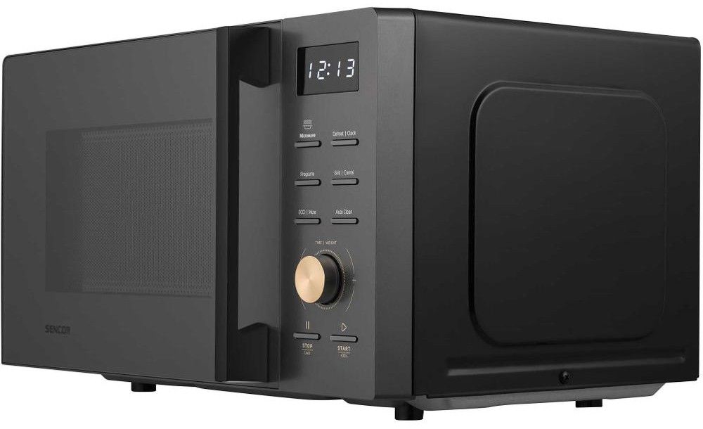 SENCOR Mikrovlnná trouba s grilem 20 l, 700 W – černá