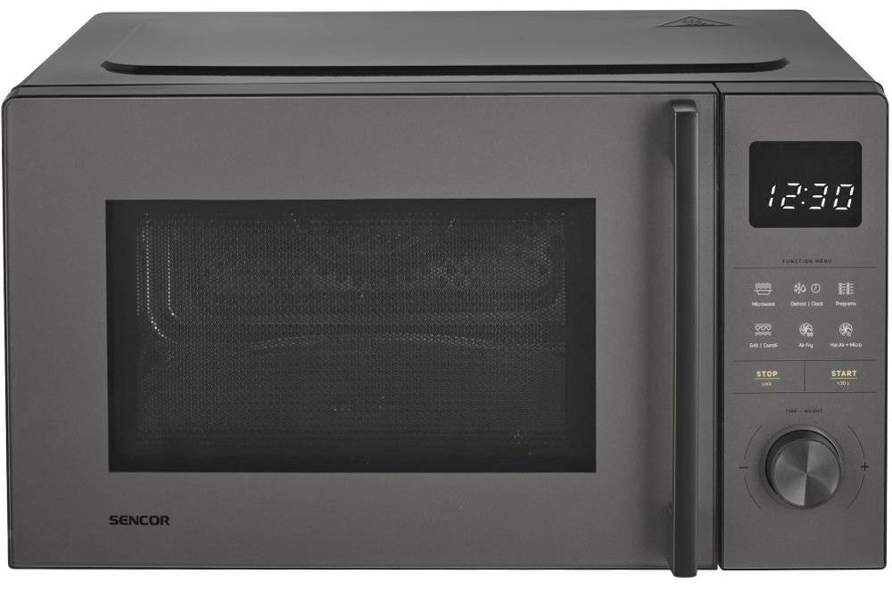 SENCOR Mikrovlnná trouba s grilem 25 l, 850 W – černá