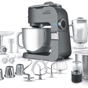 SENCOR Kuchyňský robot 1 700 W, 6,5 l – stříbrná