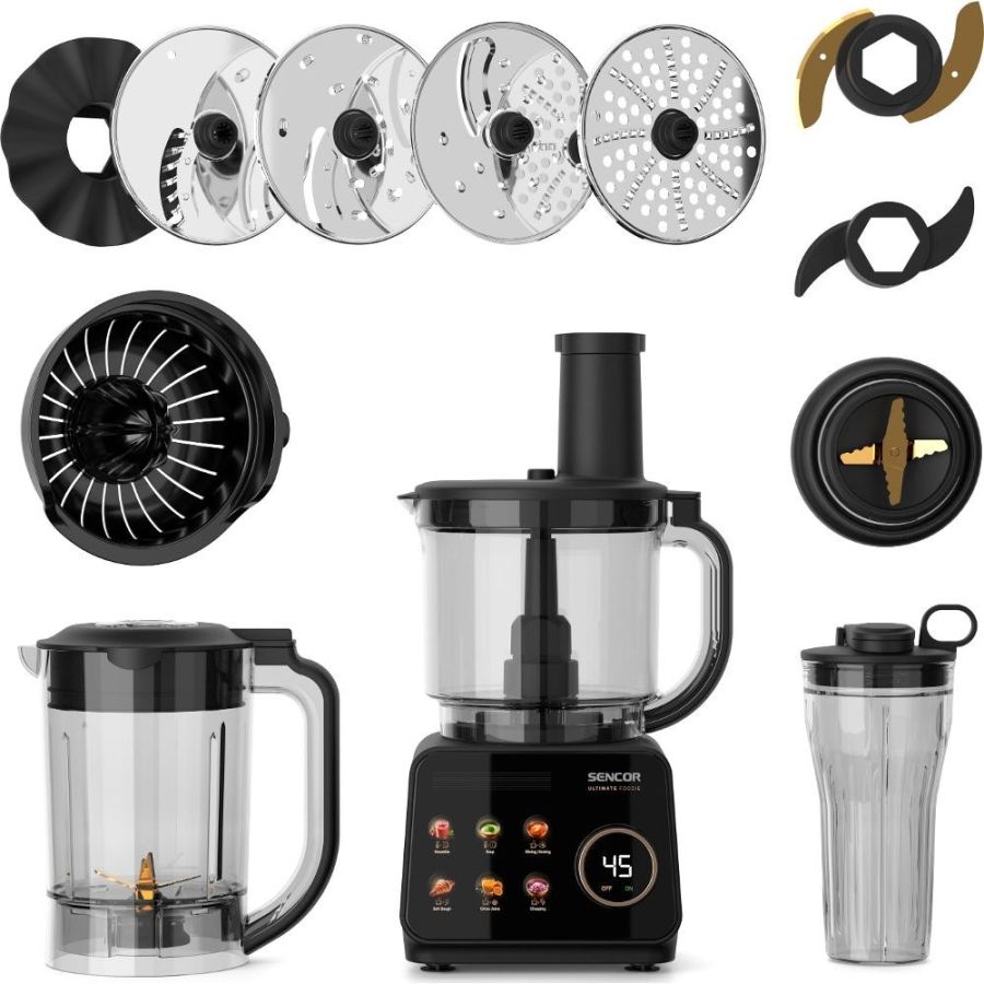 SENCOR Sekáček 1 500 W, 2 l – černá