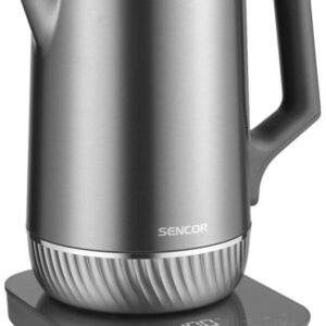 SENCOR Rychlovarná konvice 1,7 l, 1&nbsp;800 W – šedá
