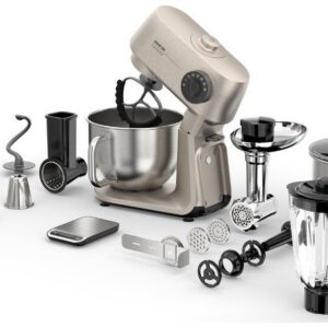 SENCOR Kuchyňský robot 1 500 W, 5,5 l – nerez
