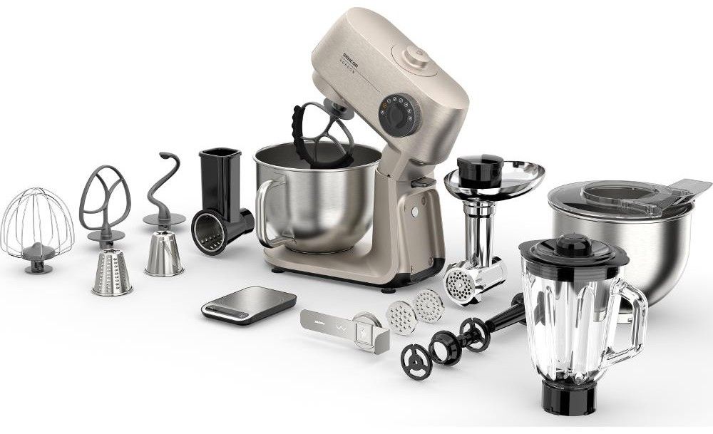 SENCOR Kuchyňský robot 1&nbsp;500 W, 5,5 l – nerez