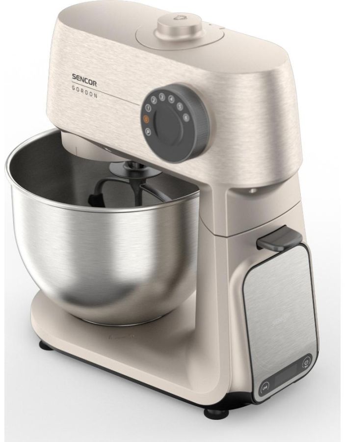 SENCOR Kuchyňský robot 1 500 W, 5,5 l – nerez