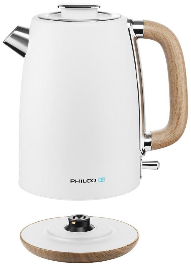 PHILCO Rychlovarná konvice 1,7 l, 2 200 W – bílá