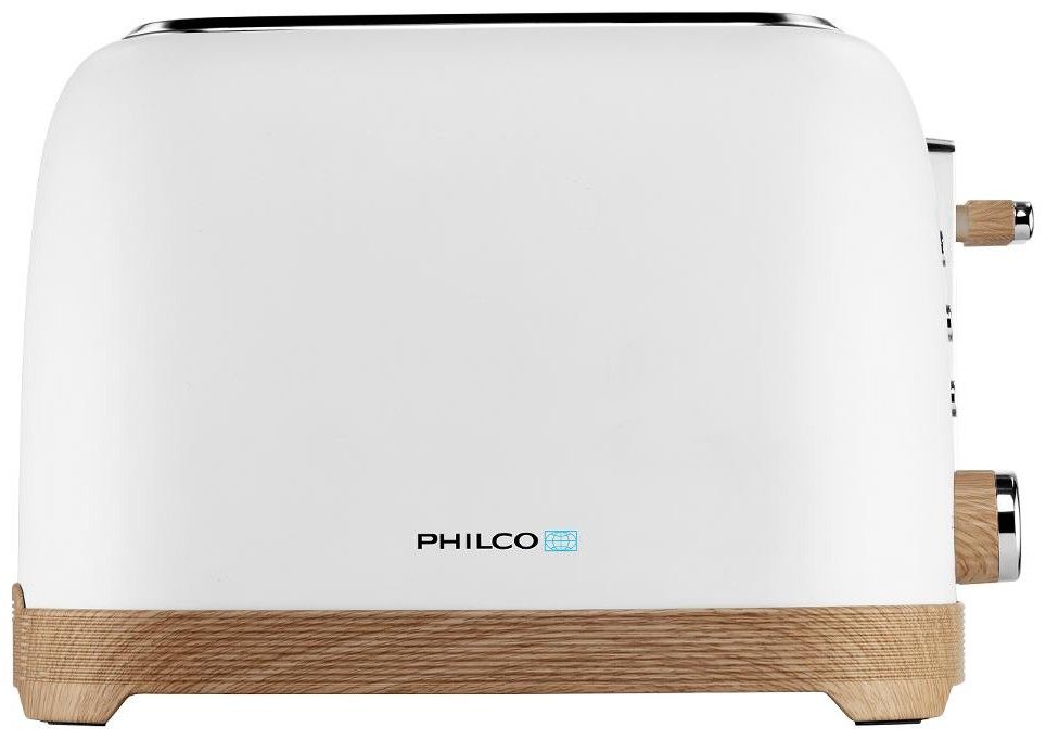 PHILCO Topinkovač 2 otvory, 850 W – bílá