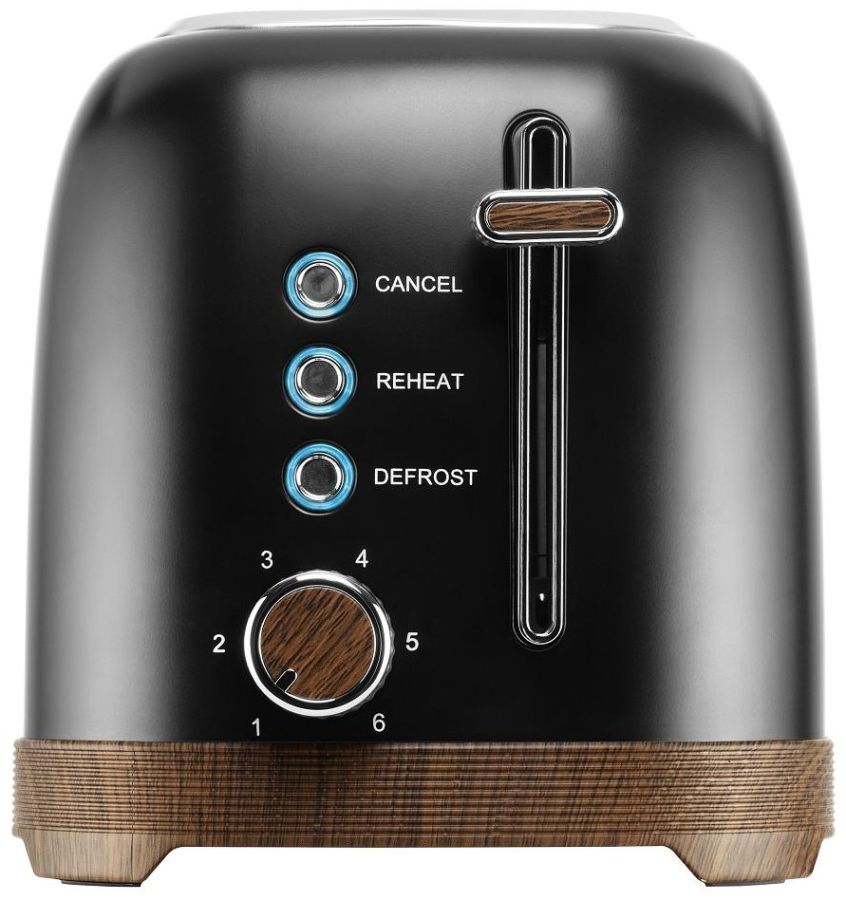 PHILCO Topinkovač 2 otvory, 850 W – černá