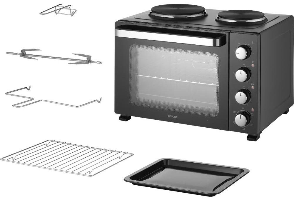 SENCOR Mini trouba 3&nbsp;200 W – černá