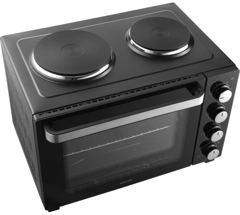 SENCOR Mini trouba 3 200 W – černá