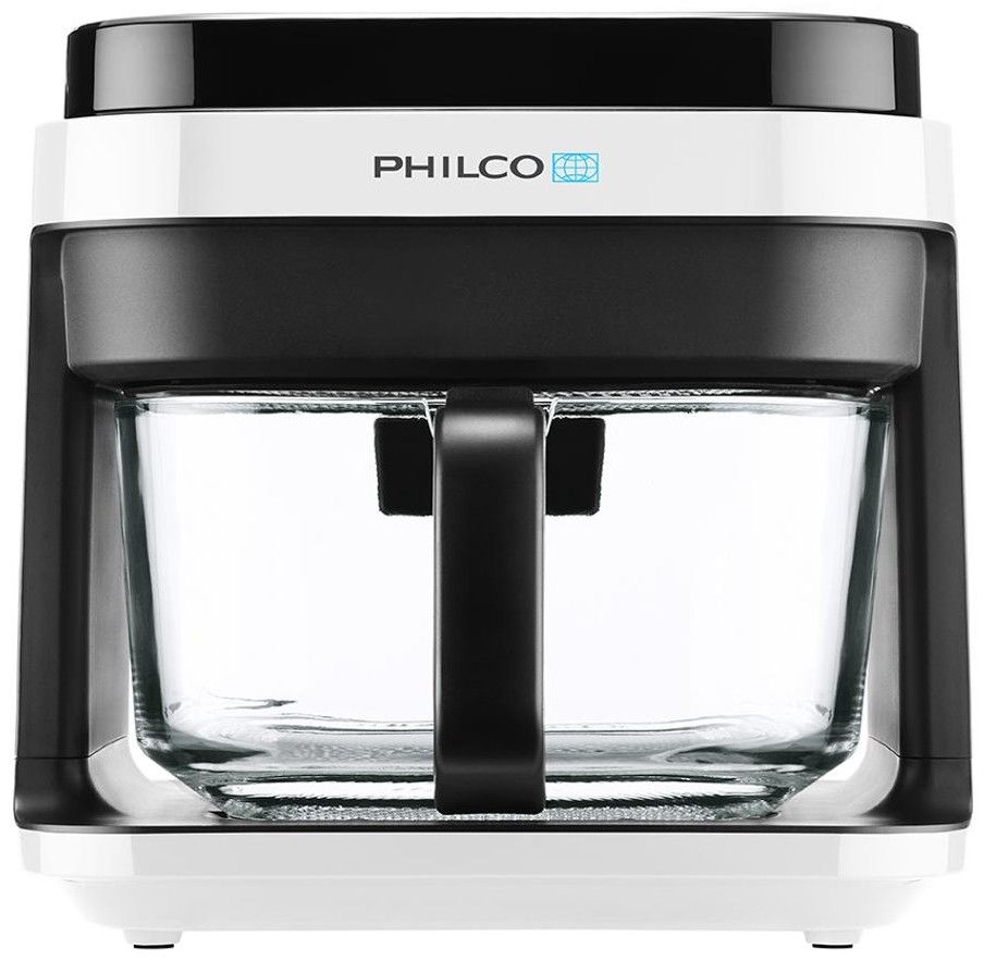 PHILCO Horkovzdušná fritéza 5,5 l, 1 200 W – bílá/černá