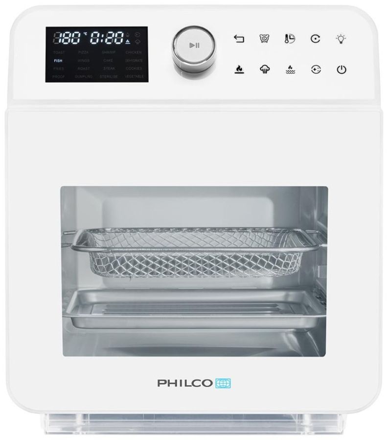 PHILCO Horkovzdušná fritéza 15 l, 1 550 W – bílá