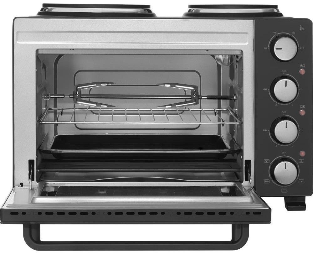 SENCOR Mini trouba 28 l, 3 200 W – černá