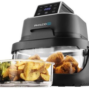 PHILCO Horkovzdušná fritéza 5,5 l, 1 500 W – černá
