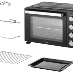 SENCOR Mini trouba 3 200 W – černá