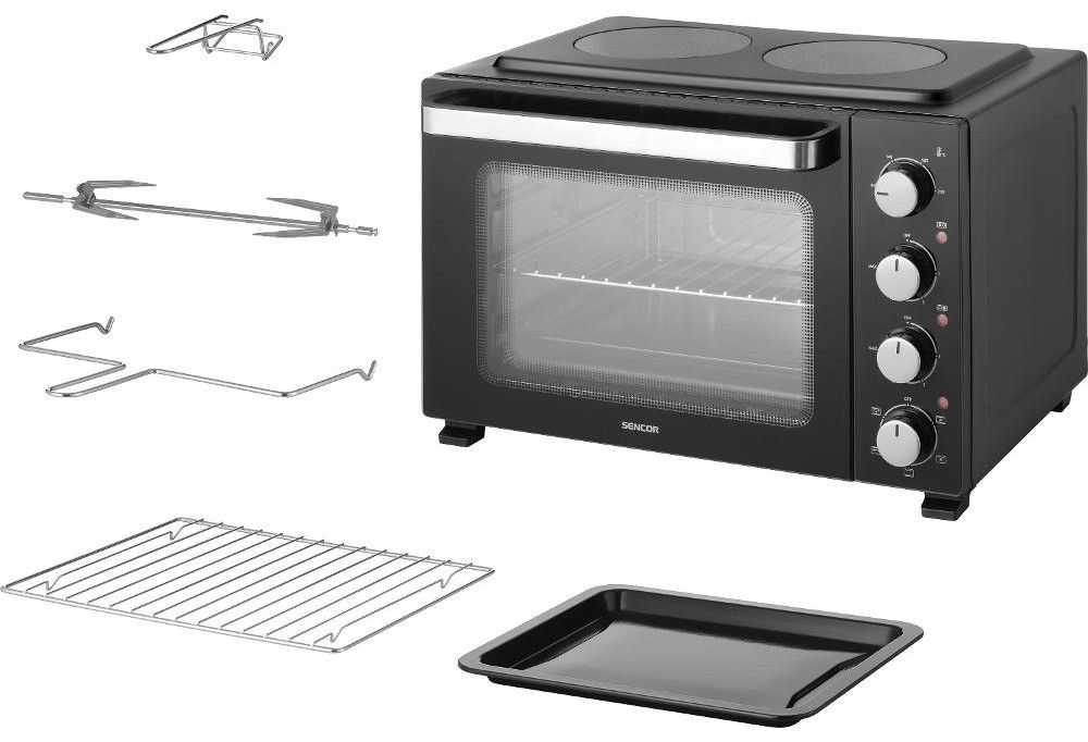 SENCOR Mini trouba 3&nbsp;200 W – černá