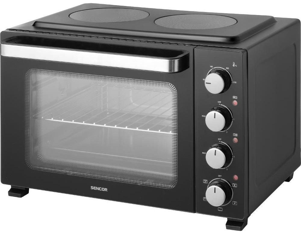 SENCOR Mini trouba 3 200 W – černá