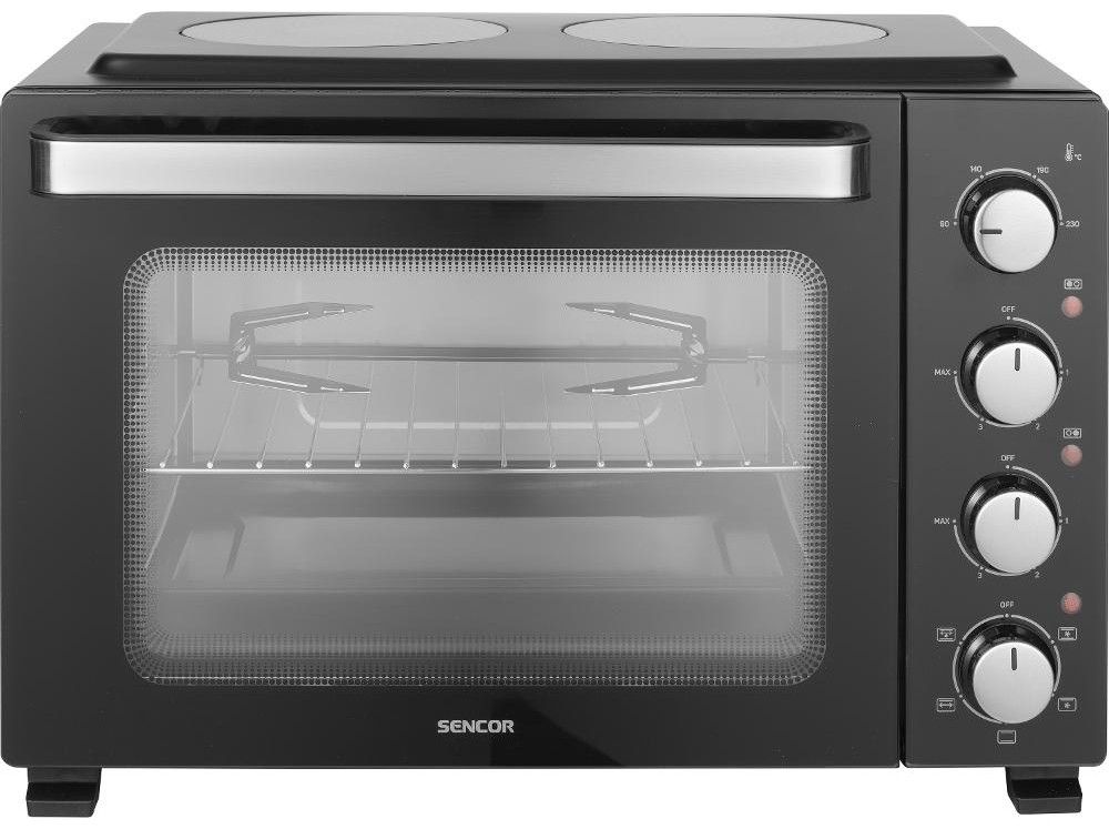 SENCOR Mini trouba 3 200 W – černá